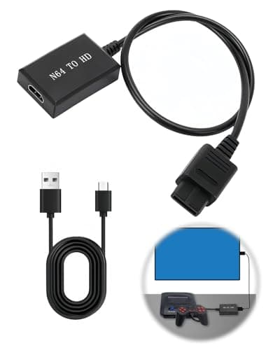 N64 to HDMI Converter HDMI Cable for Nintendo 64/SNES/N64