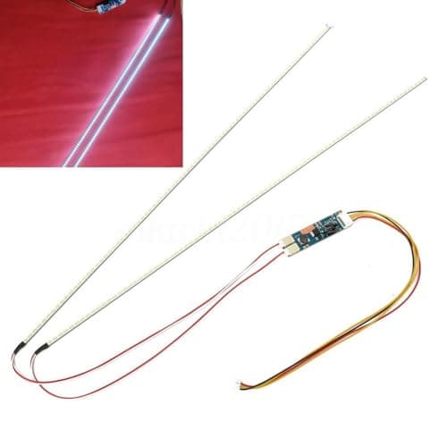 WheatThrive LED Backlight Strip Kit, LCD Screen Upgrade, 22 Inch CCFL to LED, High Brightness, Energy Saving, 100K Hours Life, for Monitor Repair