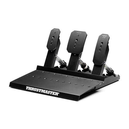 Thrustmaster Raceline Pedals III – Magnetic 3-Pedal Set for Xbox Series X|S, Xbox One, PS5, PS4 and PC, H.E.A.R.T Technology, Includes Adjustable Brake Spring, Multiplatform Sim Racing | 3-pedal all-metal build for Simracing, H.E.A.R.T sensors, adjustable pressure, load-cell upgrade ready, non-slip pads