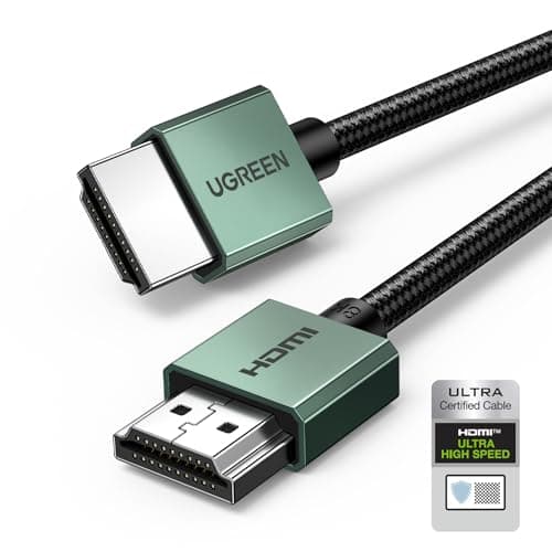 UGREEN HDMI 2.1 Cable Certified 10K 8K 4K@240/120Hz eARC Dolby Atmos HDR,2M