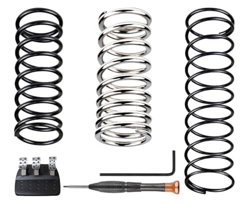 SOULWIT 3Pcs Pedal Springs for Logitech G25/G27/G29/G920/G923
