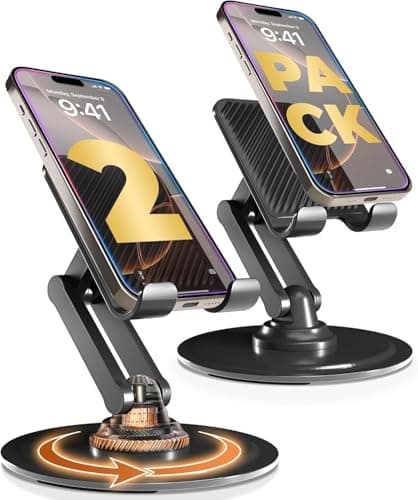 COOPER 360° Stand Rotating Mobile Phone Stand for Desk, Gaming Accessories