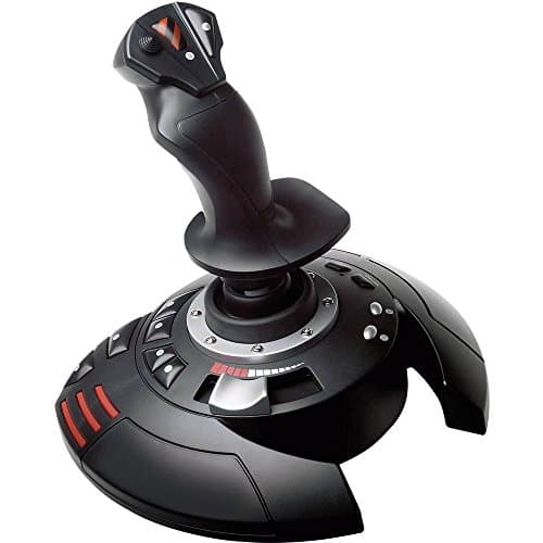 Thrustmaster T.Flight Stick X, Joystick with Rudder Control, Reprogrammable Buttons and Axes, Rotating Handle, PC/USB Compatible (Windows 8)