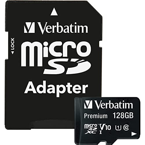 Verbatim Premium 128GB MicroSDXC UHS-I Class 10 memory card