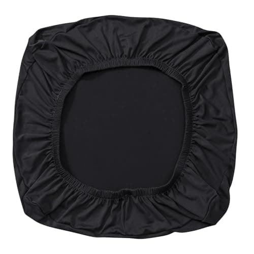 Black Office Chair Cover Elastic Removable Seat Cover Cushion Protector