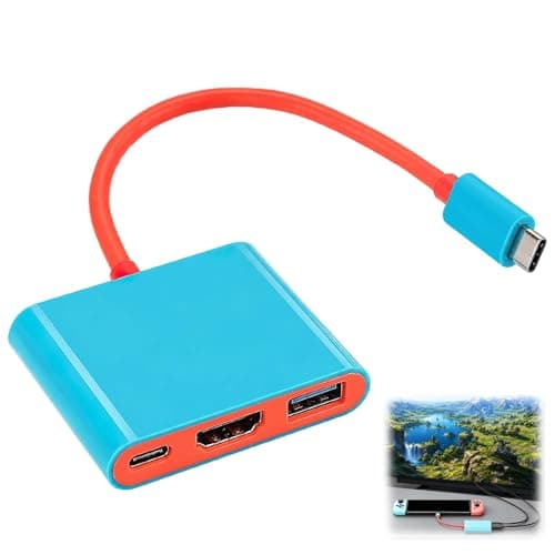 3-in-1 TV Docking Station Switch Dock for Nintendo Switch OLED Portable