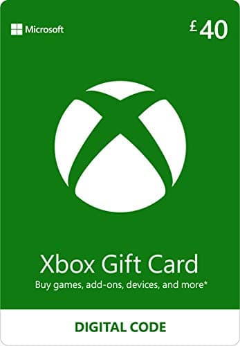 Xbox Gift Card | 40 GBP | Digital Voucher | Xbox One, Series S|X & Windows | (Download Code)