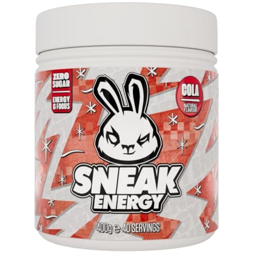 SNEAK Energy Drink Powder | Cola |No Sugar. No Nasties. Just Natural Caffeine, Focus-Boosting Nootropics | 40 Servings