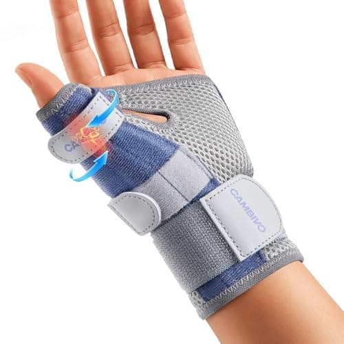 CAMBIVO Wrist Supports with Thumb Splint
