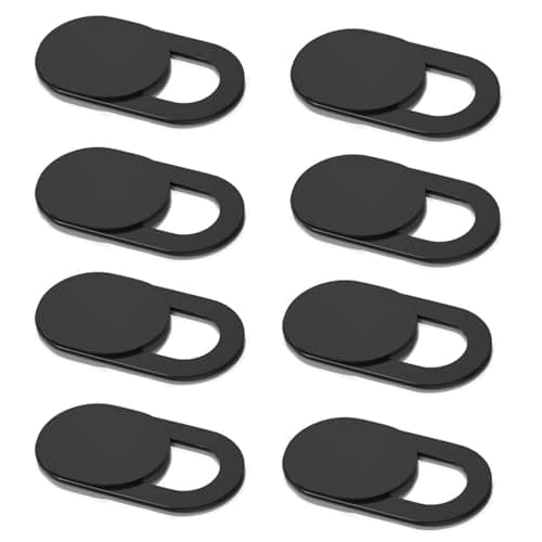 8 Pack Webcam Cover, 0.027 inch Ultra Thin Laptop Camera Cover