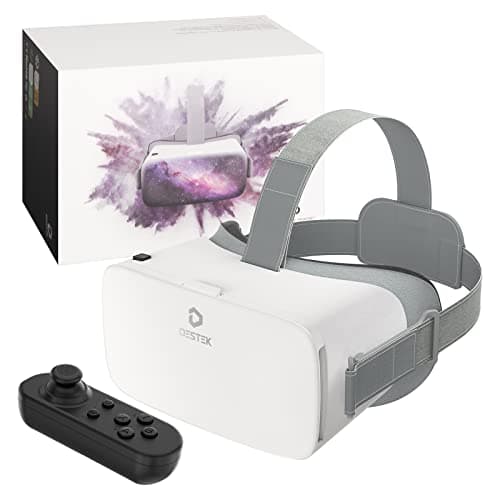 DESTEK V5 VR Headset for Phone & Kids, Fits 5.5 to 7.0 Inch Phones