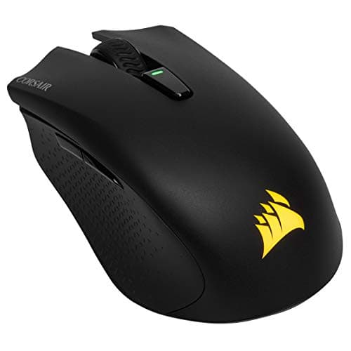 CORSAIR HARPOON WIRELESS RGB Lightweight FPS/MOBA Gaming Mouse – 10,000 DPI – 6 Programmable Buttons – Low-Latency Bluetooth – iCUE Compatible – PC, Mac, PS5, PS4, Xbox – Black