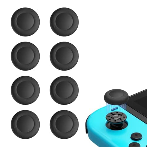 NEWDERY Replacement Thumb Grips for Nintendo Switch/OLED/Lite