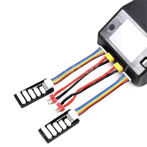 SPARKHOBBY XT60/XT30/JST/T-plug Balance Charger Extension Cable and 2-6S Extension Board for HOTA D6 D6PRO D6+ Smart Charger RC (2PCS T 2PCS Board)