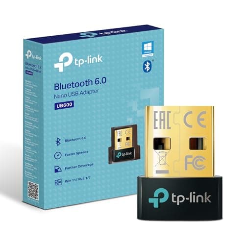 TP-Link UB600 Bluetooth 6.0 USB Adapter for PC, Nano Bluetooth Dongle