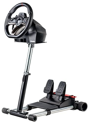 Wheel Stand Pro DELUXE V2 Steering Wheel and Pedal Stand for Hori Overdrive and Apex