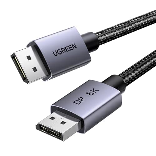 UGREEN DisplayPort Cable 8K@60Hz 2M [VESA Certified] Braided DP 1.4 Display