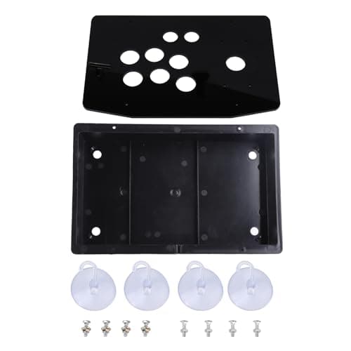 Respicefinem Stick Enclosure Games 30.0×20.0×6.0 Acrylic Panel And Case Set Kits Replacement For Game Acrylic Panel Fightstick