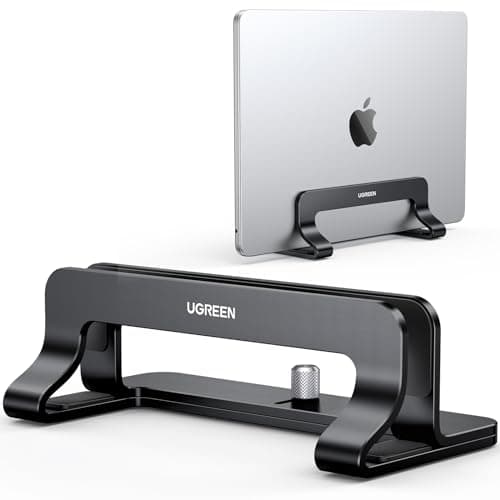 UGREEN Vertical Laptop Stand for Desk Adjustable Laptop Holder Dock