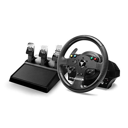 Thrustmaster TMX PRO: Ergonomic racing wheel featuring 3-pedal set with metal pedal heads - Compatible with Xbox One and PC, Works on Xbox Series X|S - UK Version