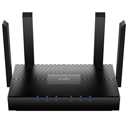 Cudy AX3000 Gigabit Mesh Wi-Fi 6 Router, 4x GbE, 160MHz, VPN Full, WR3000