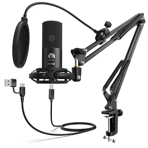 FIFINE T669 USB Condenser Microphone Kit