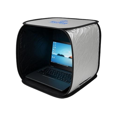 ReFind Laptop Sun Shade, Portable Portable Laptop Tent for Outdoor Working