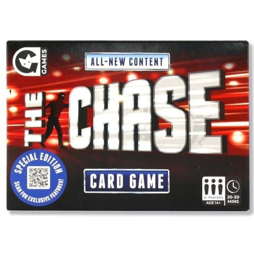 Ginger Fox The Chase Special Edition Card Game | Family Trivia Quiz Age 14+