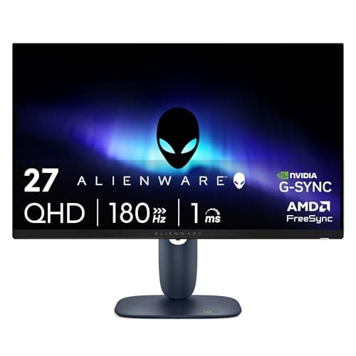 Alienware 27 Gaming Monitor - AW2725DM, QHD (2560x1440), 180Hz, Fast IPS