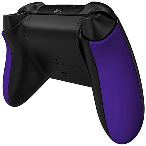 eXtremeRate Controller Grip for Xbox Series X & S, Purple Soft Touch Comfortable Left Right Side Rails, Replacement Parts Handles Rear Shell for Xbox Core Wireless Controller [Controller Excluded]