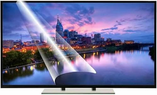 HOTAPEPU Matte Anti Glare Film For TV, TV Screen Protective Film Out Blue Light Anti Reflection Screen Filter Relieve Eye Strain for LCD Display~/