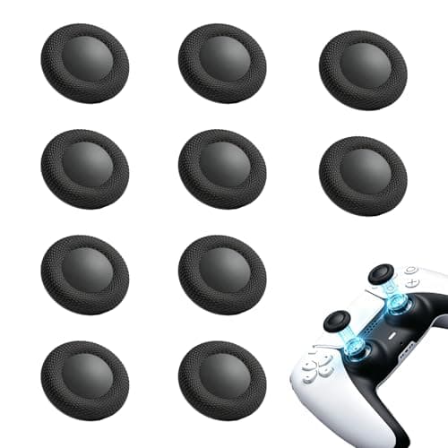 10PCS Thumb Grip Joystick Caps for PS5/PS4 Controller Replacement Grip Caps