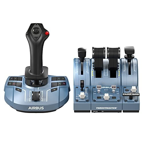 Thrustmaster TCA Captain Pack X Airbus Edition – Official Replica Joystick & Throttle – Magnetic Technology – For Xbox Series X|S, Xbox One & PC – Ideal for Microsoft Flight Simulator 2024 | Officially licensed by Airbus & XBOX, Flight sim equipment, 1:1 ergonomic replicas, Sidestick & throttle quadrant