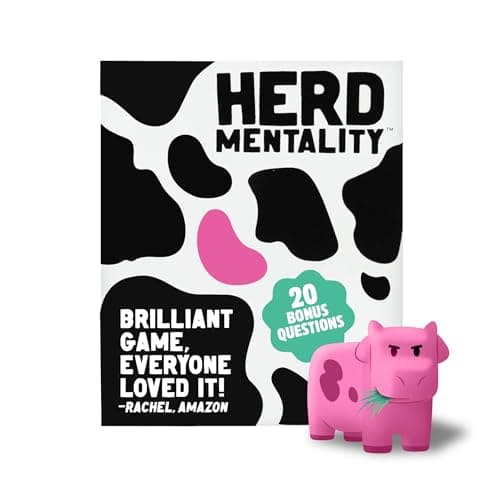 Herd Mentality – Udderly Hilarious Family Board Game for 4–20 Players | Easy to Learn, Loved by Millions, with Bonus Online Exclusive Content