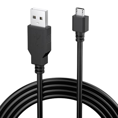 1.8M Charger for PS4 Controller Charger Cable, 5.9FT Micro USB Cable Charging Sync Cord for Sony PlayStation 4/ Dualshock 4/ PS4/ Slim/Pro, Microsoft Xbox One/One S/One X