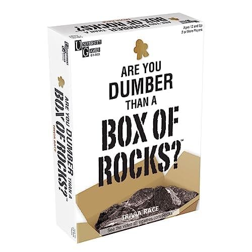 Are You Dumber than a Box of Rocks Trivia Game