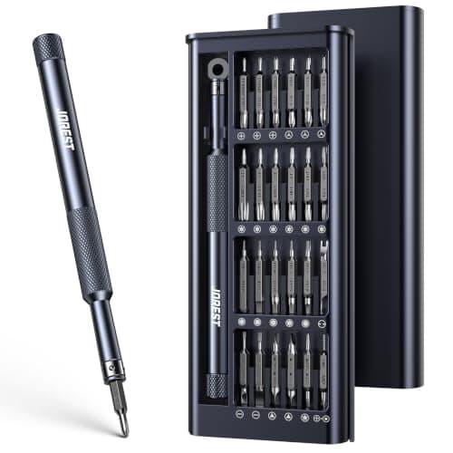 JOREST 52-in-1 Precision Screwdriver Set, Mini Repair Tool Kit with Torx for MacBook, Computer, Laptop, iPhone, PS5, Xbox, Switch, Glasses, Watch, Ring Doorbell, Electronic, Small Gift Gadget for Men