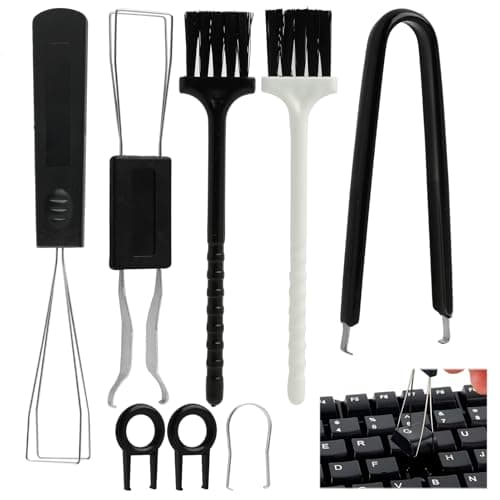 LUCTHY 7 Pcs Keycap & Switch Puller Kit, Mechanical Keyboard Cleaning Tool