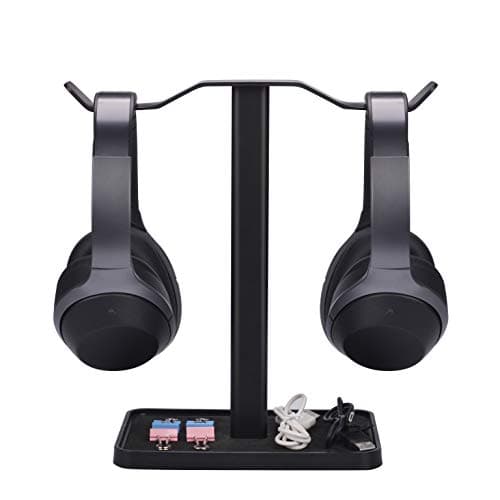 Avantree [Super - Stable Neetto Dual Headphones Stand for Desk