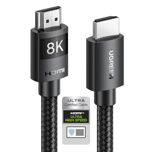 UGREEN HDMI 2.1 Cable Certified 10K 8K 4K@240/144/120Hz eARC Dolby Atmos,2M