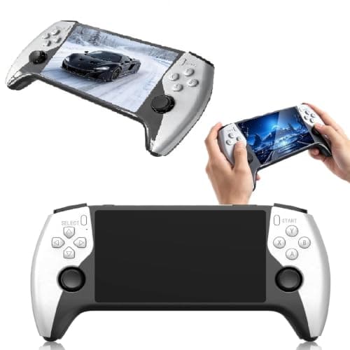 SF3500 Retro Games Console - Handheld Gaming Console, 64GB TF Card Built-in 20000+ Classic Video Games,20 000 Games Equipped With A 5.5 IPS HD Screen,1.2GHz , A 3000mAh Battery (1pcs)