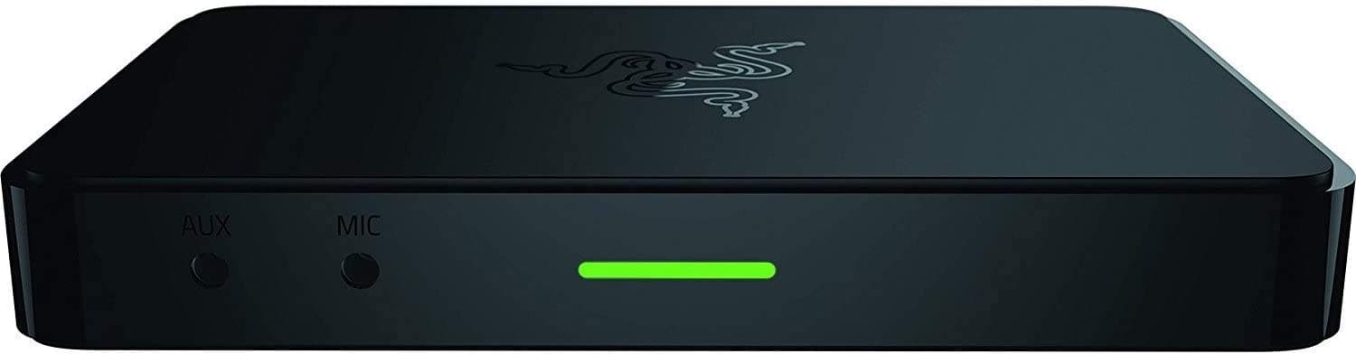 Razer RIPSAW: HD 1080p Game Capture in 60FPS - Ultra-Low Latency Stream Over USB 3.0 - Professional-Grade Second Audio Mix-In - Game Stream and Capture Card for PC, Playstation, XBox, and Switch