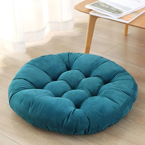 DAWNTREES Floor Pillow,Large Pillows Seating for Adults, 55x55x10 cm