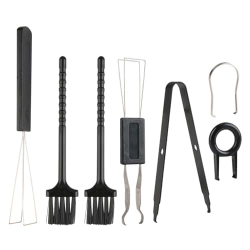 7 Piece Keycap Remover, Keycap Swapper Switch Puller Keycap Puller Cleaning Brush and Precision Tweezers, Designed for Mechanical and Standard Keyboards, Essential Tools for Enhanced Maintenance