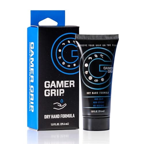 Gamer Grip: Stops Sweat on Hands & Feet, Total Grip Solution for All Sports