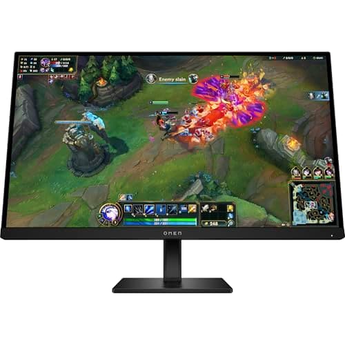 HP OMEN 27 inch QHD 180Hz Gaming Monitor - 27q G2 | HDR 400 | 1ms GTG Response Time with Overdrive | AMD FreeSync™ Technology | Console Compatible | Joypad OSD Button | Integrated Cable Management