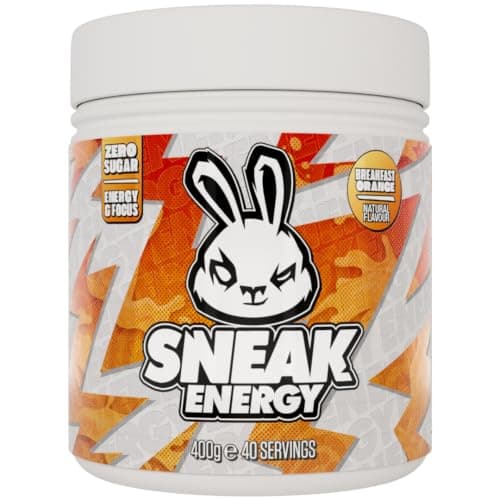 SNEAK Energy Drink Powder | Breakfast Orange | No Sugar. No Nasties. Just Natural Caffeine, Focus-Boosting Nootropics | 40 Servings
