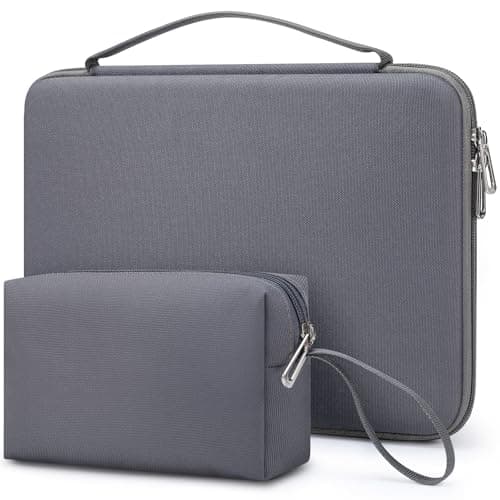 HYZUO 17-17.3 Inch Hard Shell Laptop Case Sleeve, Space Grey