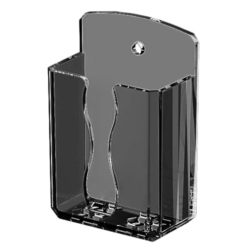 Remote Control Wall Mount - Chic No Drill Floating Rack | Wall Media Organizer Storage Box | Wall TV Controller Holder | TV Remote Wall Holder For Air Conditioner, TV Remote Controls