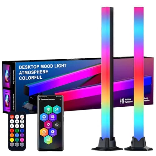 AURORIONCG 42cm RGBIC LED Light Bar, 270° TV & Gaming Ambient Mood Lighting